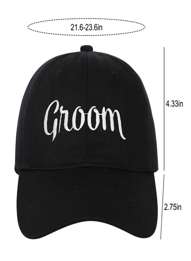 ZUYYON Matching Bride & Groom Baseball Caps Embroidered Baseball Hats Bridal Gift, Newlywed Honeymoon Wedding Gift - Image 2